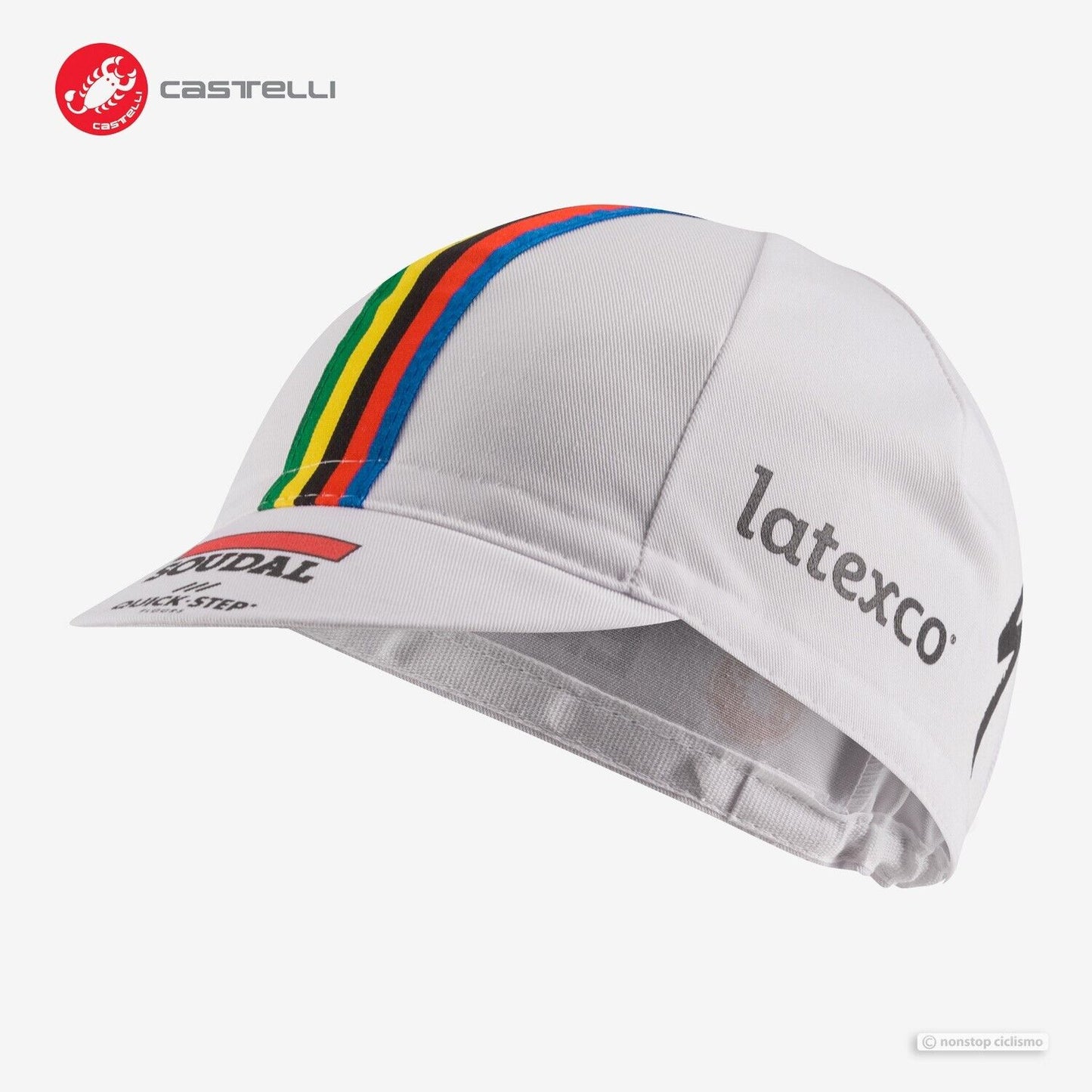 SOUDAL QUICKSTEP 2023 Pro Team Cycling Cap : WORLD CHAMPION