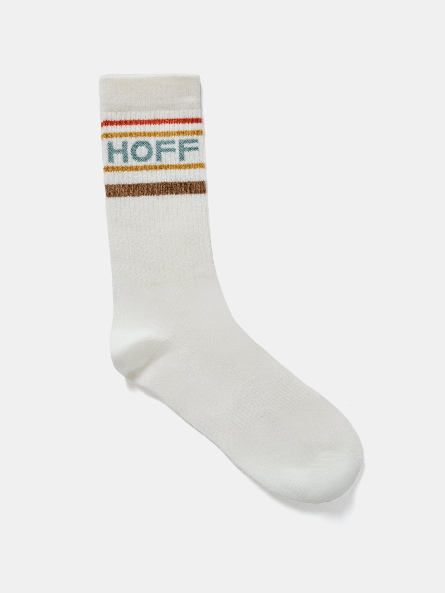 White Logo Sock