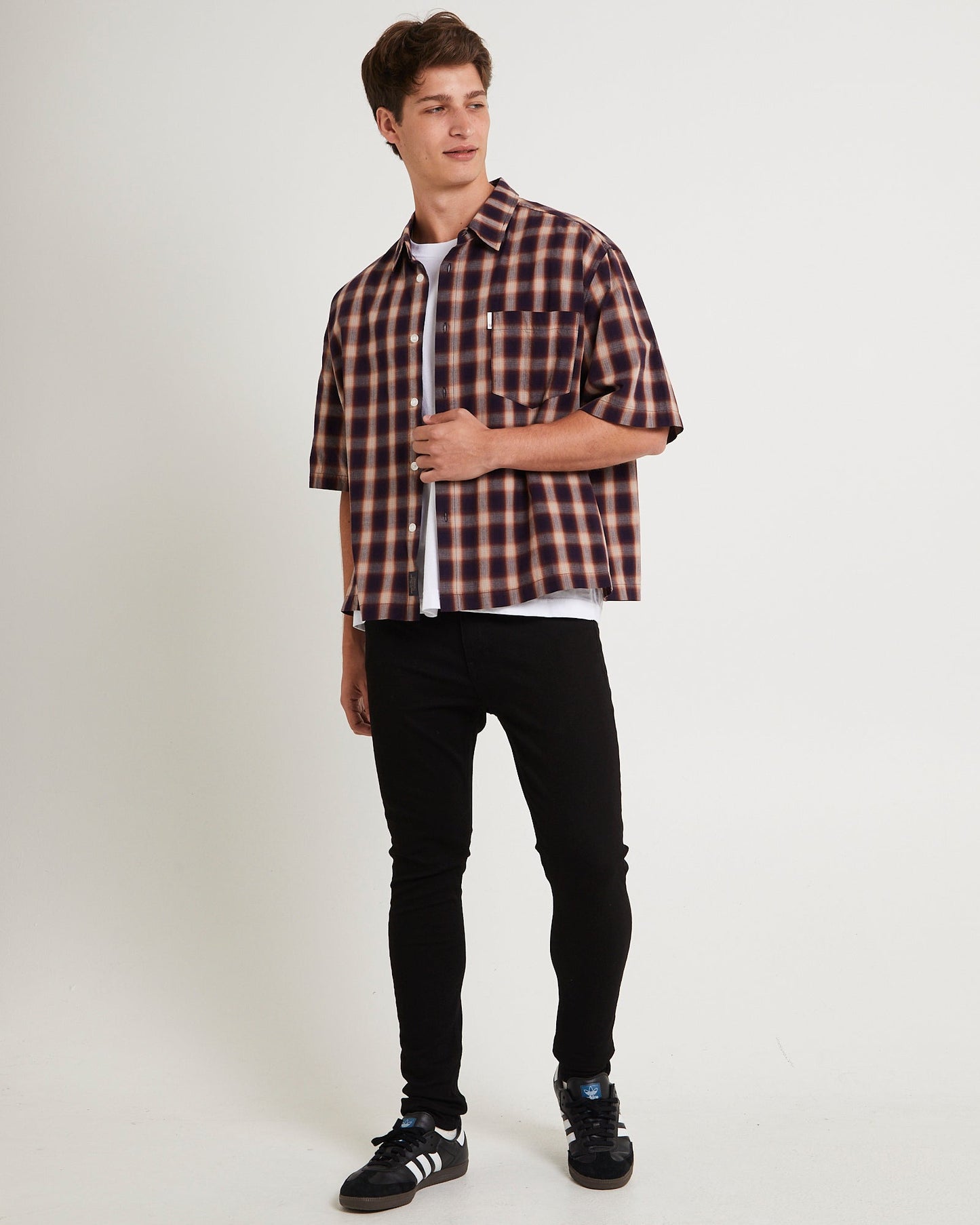 Z-One Skinny Denim Jeans True Black
