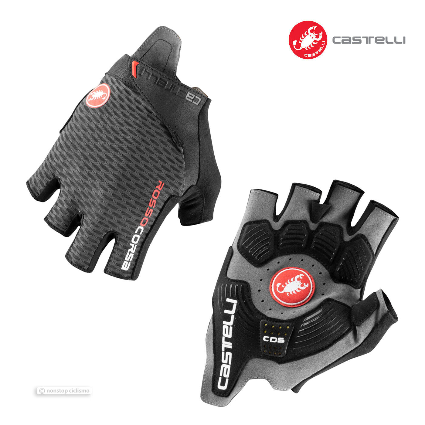 ROSSO CORSA PRO V Gloves : DARK GREY