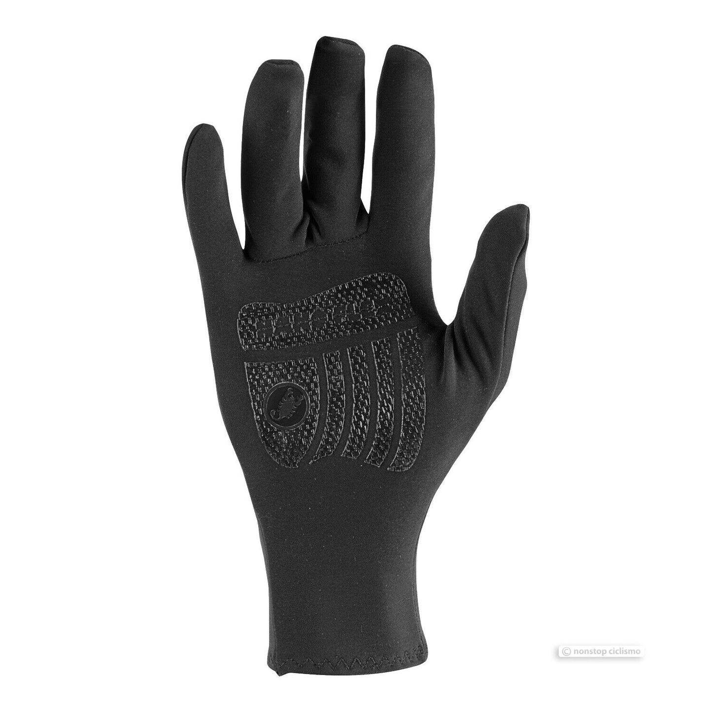 TUTTO NANO Long Finger Gloves : BLACK