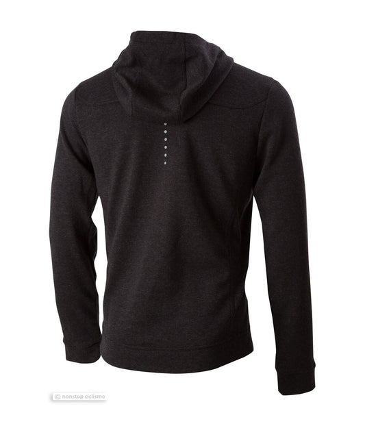 MILANO FULL ZIP FLEECE Hoodie : LIGHT BLACK