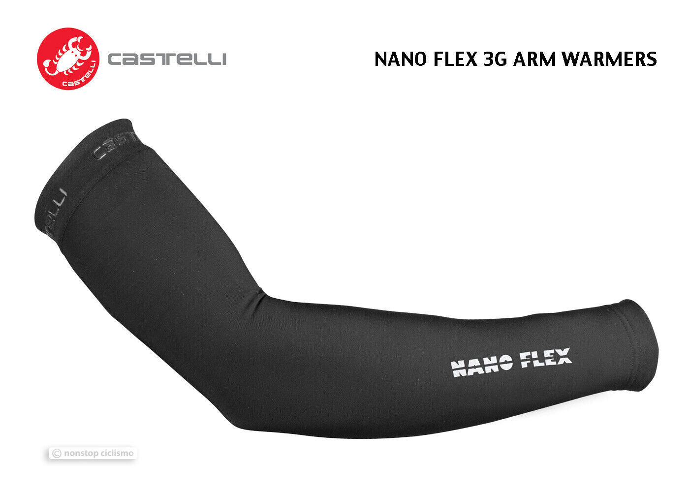 NANO FLEX 3G Arm Warmers : BLACK