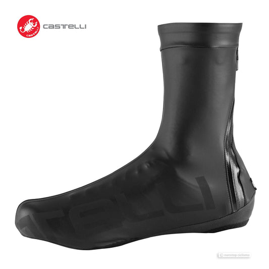 PIOGGERELLA Waterproof Shoe Covers : BLACK