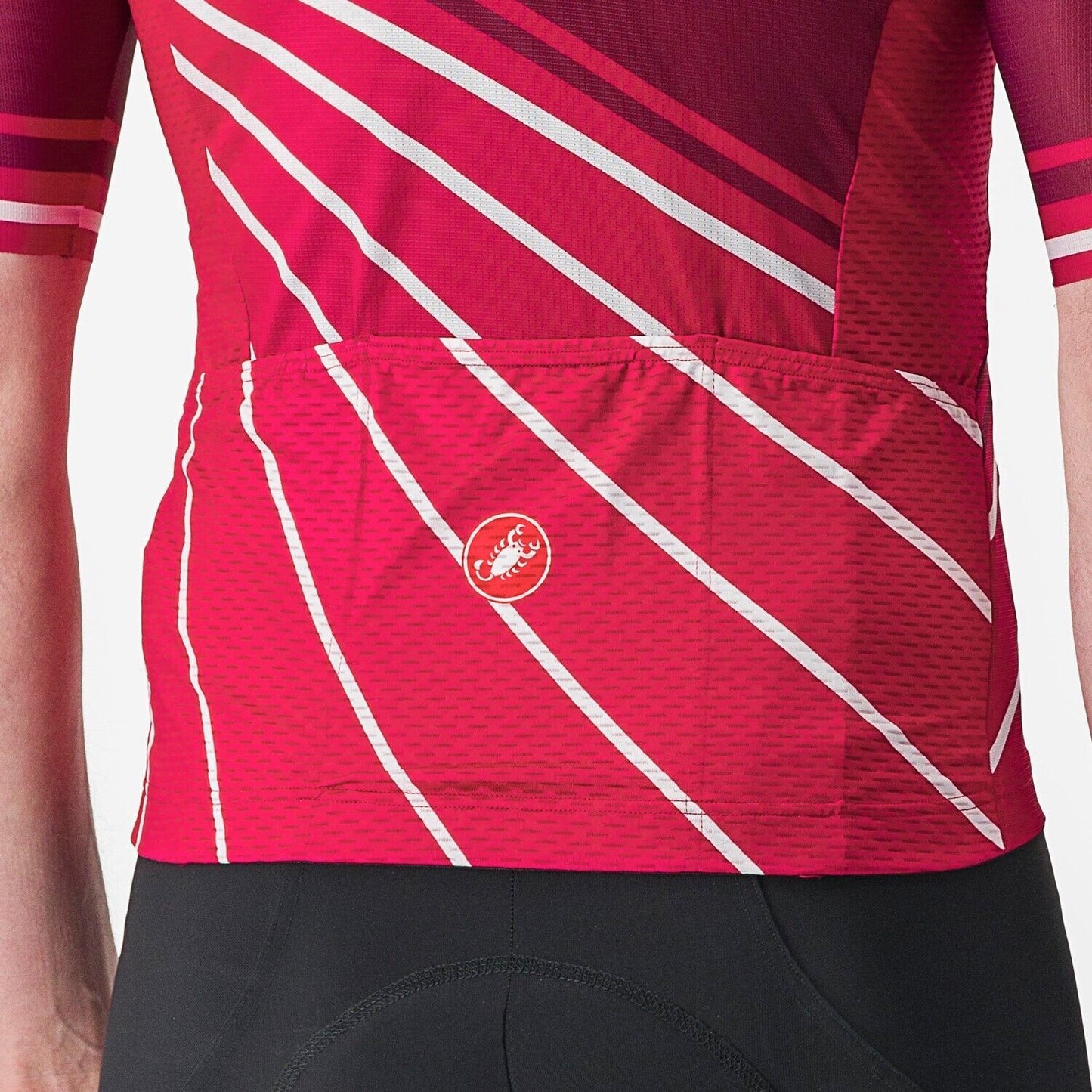 SPEED STRADA JERSEY : BORDEAUX/RED