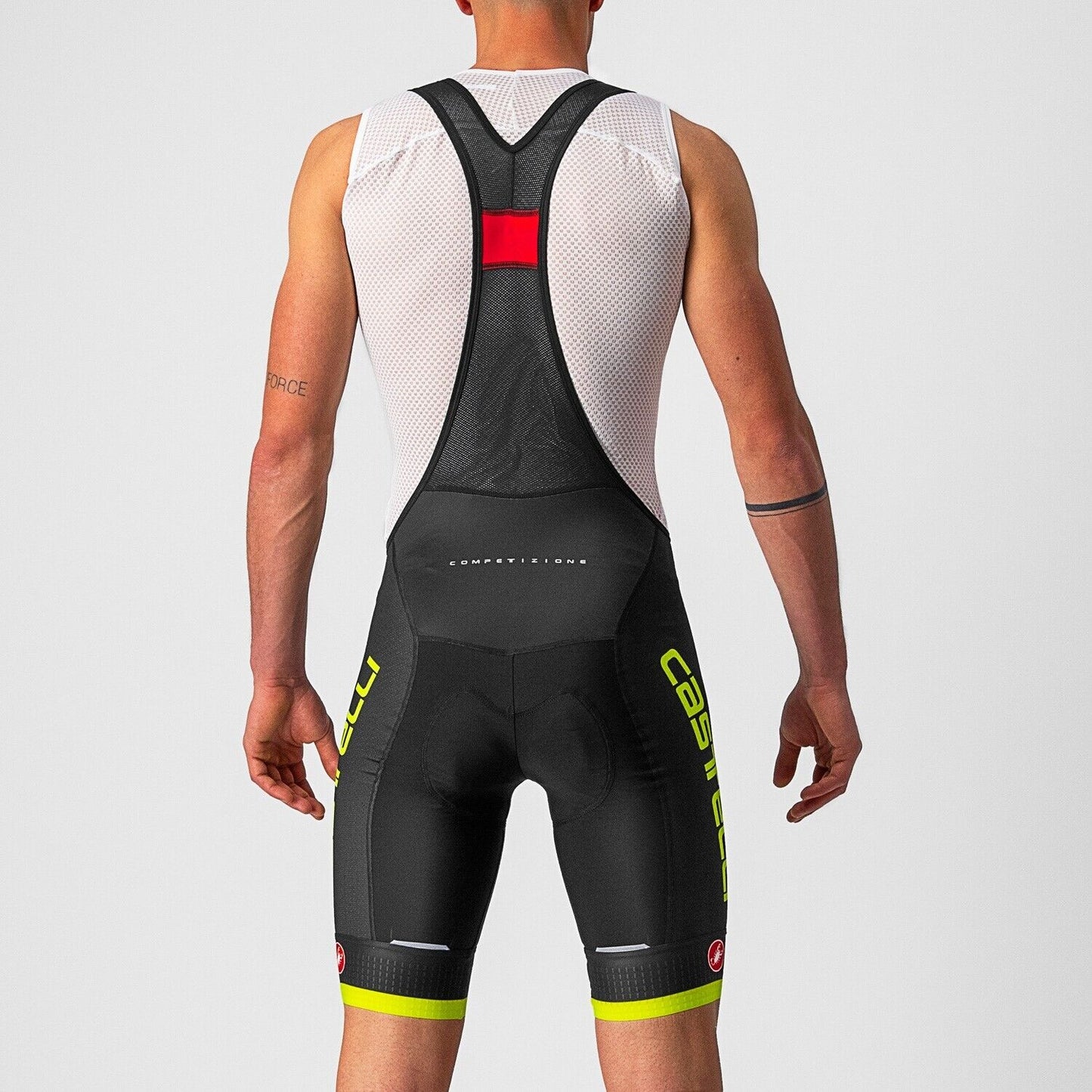 COMPETIZIONE KIT Bib Shorts : BLACK/ELECTRIC LIME