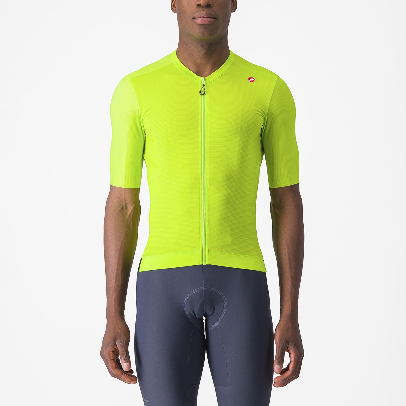 ESPRESSO Jersey : ELECTRIC LIME/DEEP GREEN