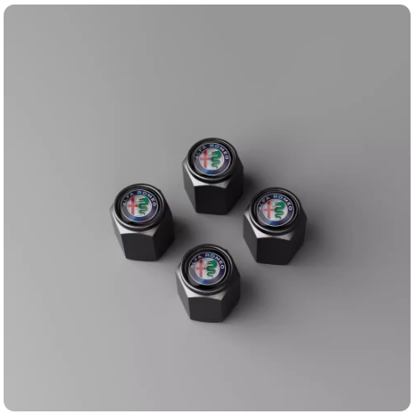 Car Tire Valve Caps – Stylish Wheel Air Valve Covers (4PCS)