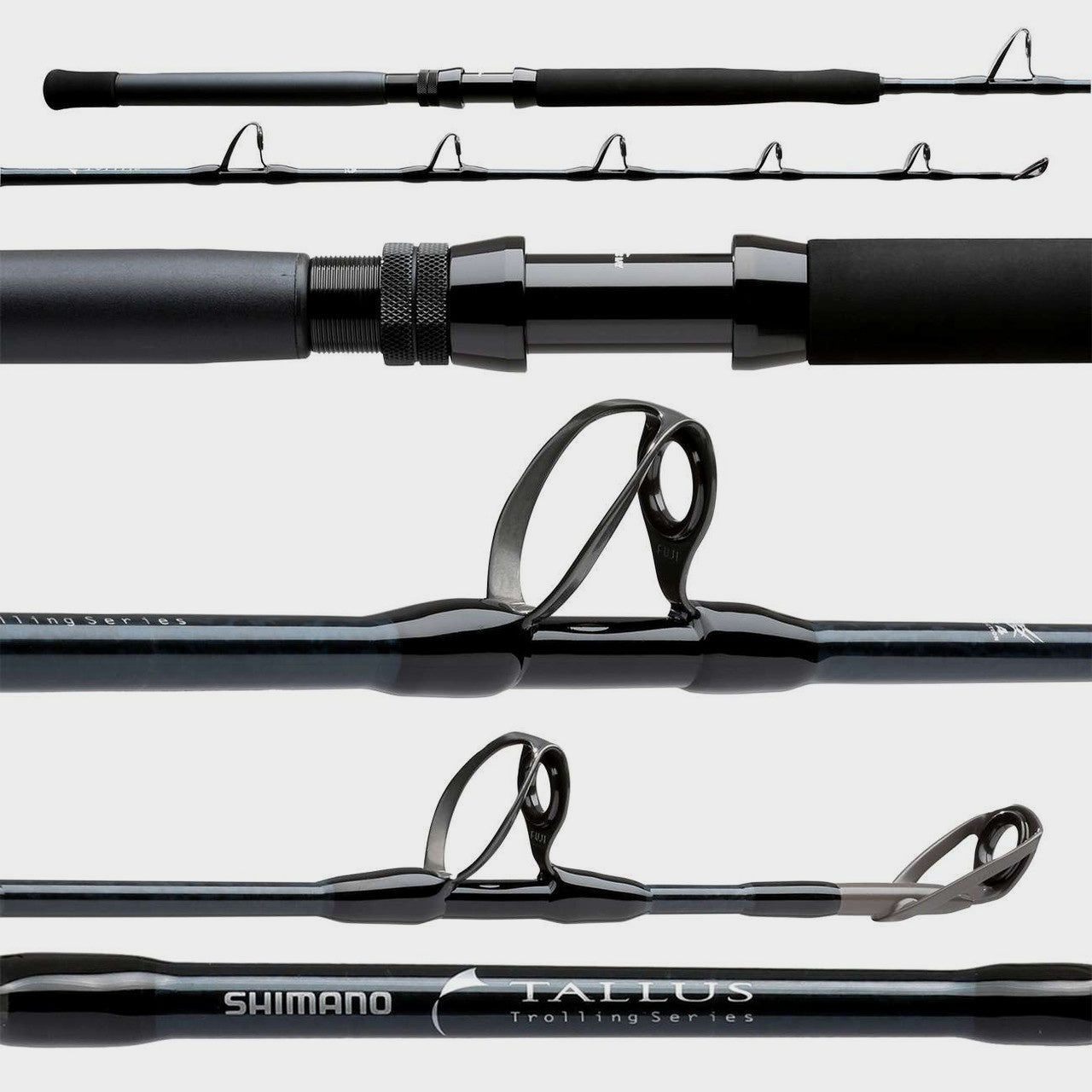 Tallus Trolling Slick Butt Ring Guided Rods